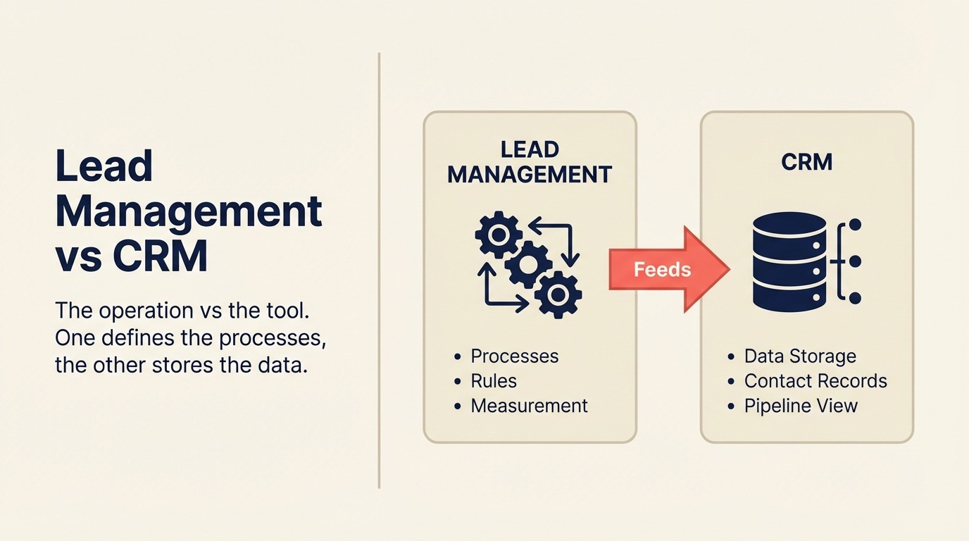 Lead Management vs CRM