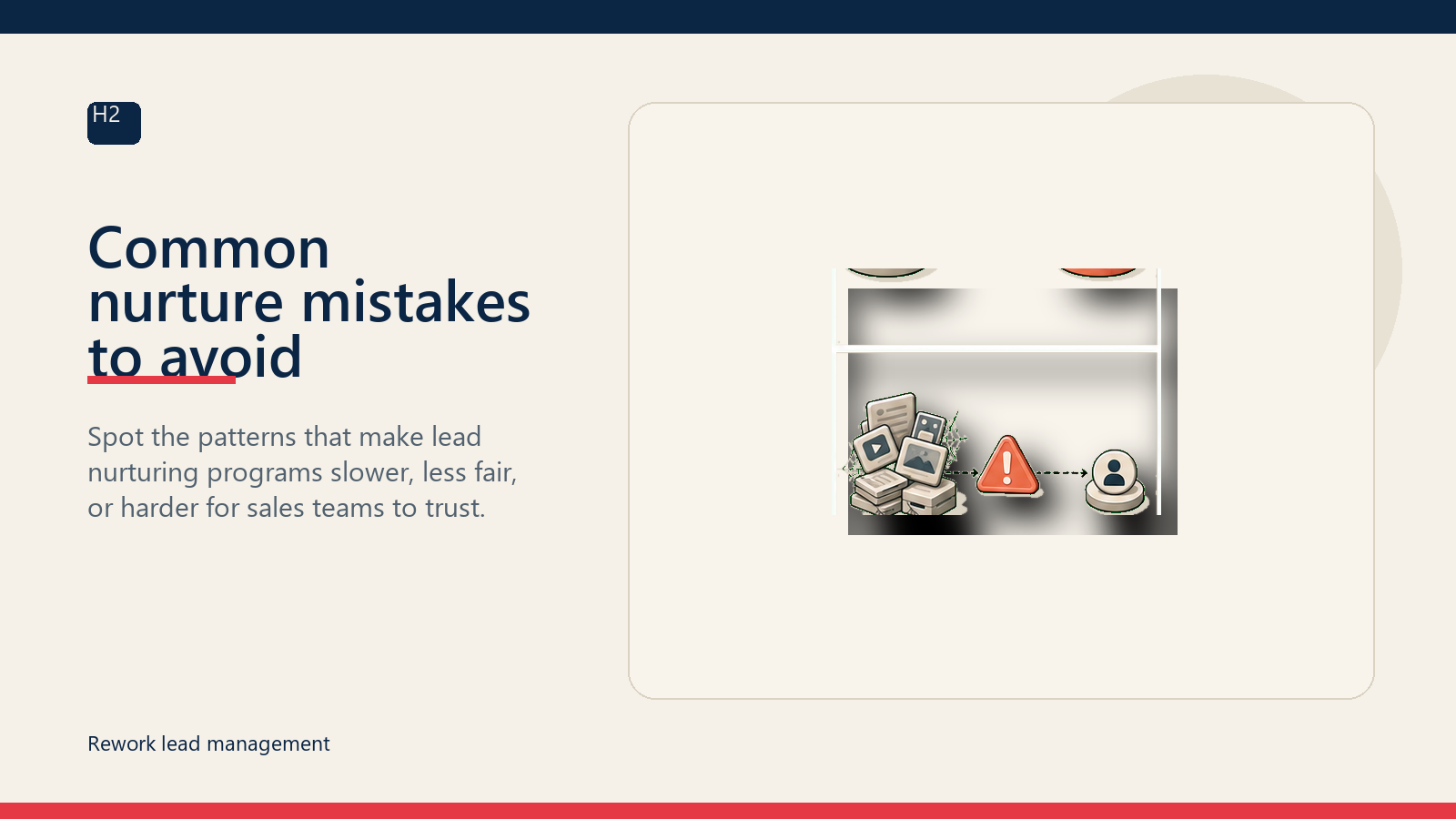 Common nurture mistakes to avoid