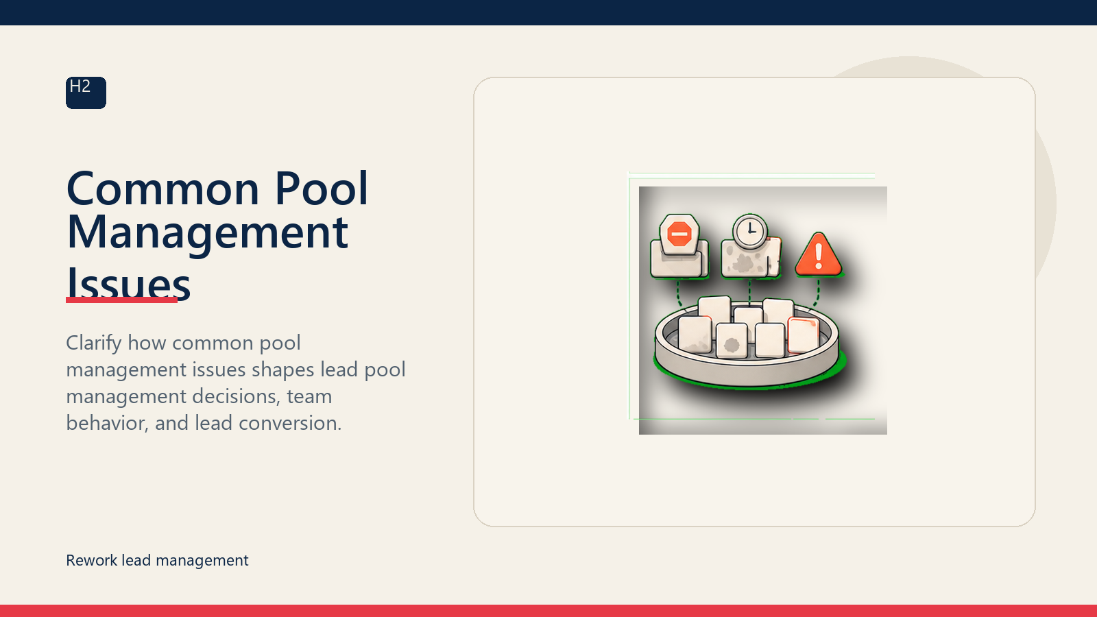 Common Pool Management Issues