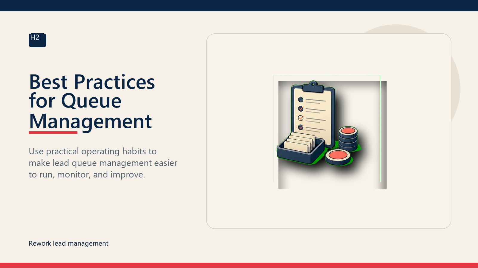 Best Practices for Queue Management