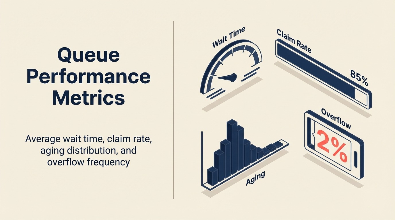 Métricas de Rendimiento de Cola