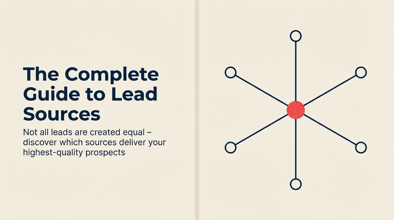 リードソース完全ガイド：最高のリードの出所