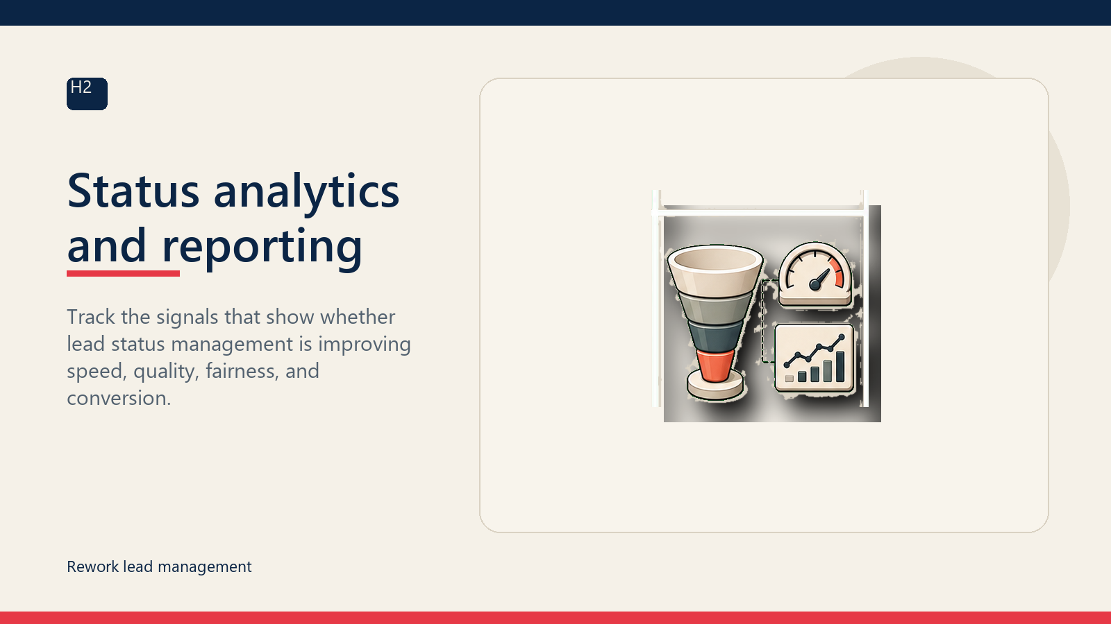 Status analytics and reporting