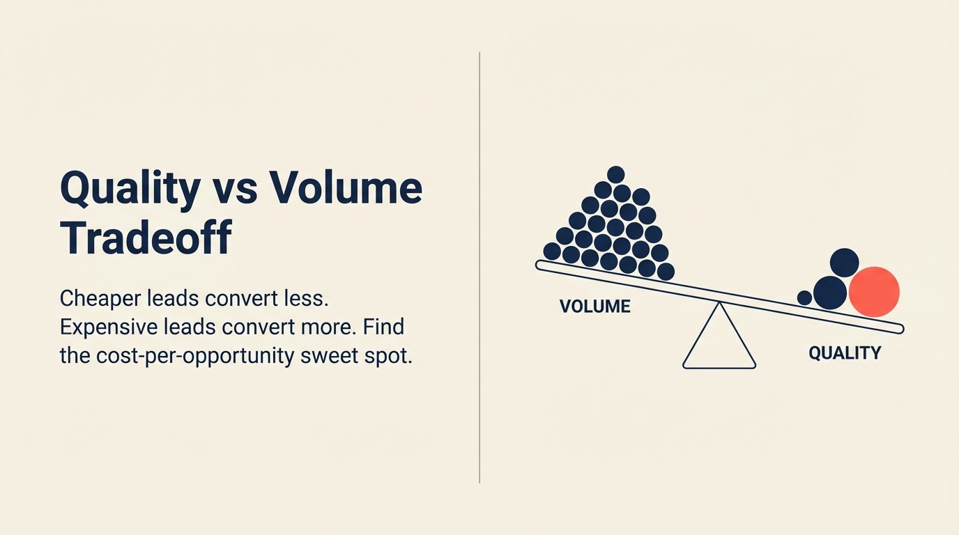 Pertukaran Kualiti vs Volum