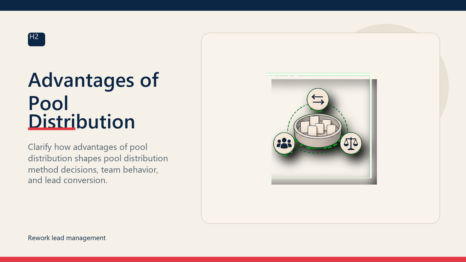Advantages of Pool Distribution
