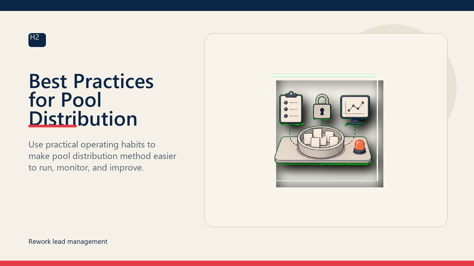 Best Practices for Pool Distribution
