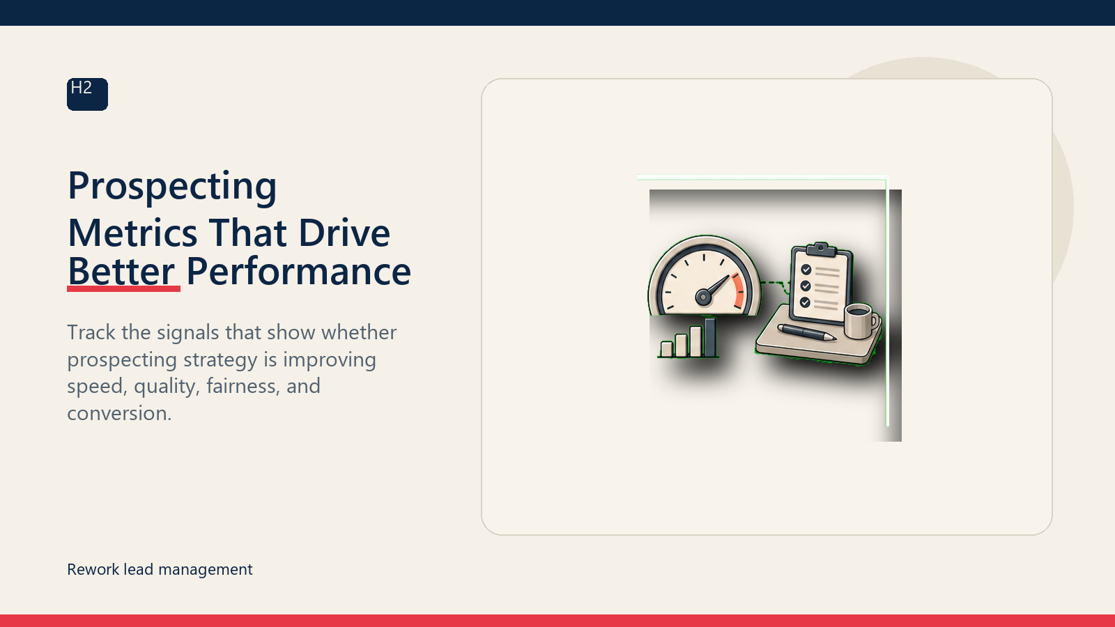 Prospecting Metrics That Drive Better Performance