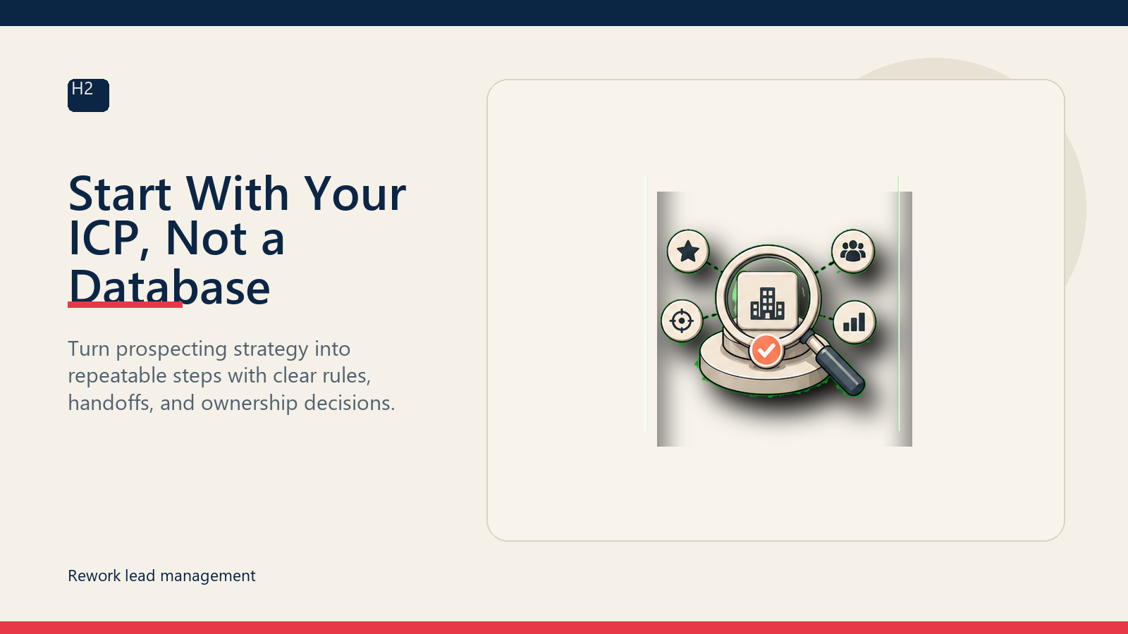 Start With Your ICP, Not a Database