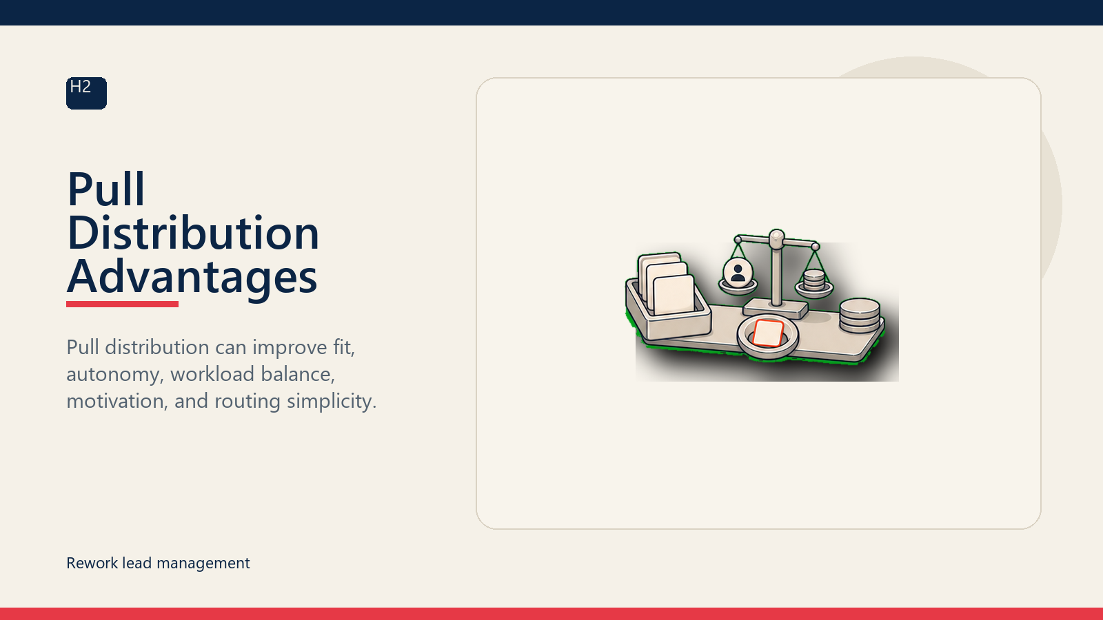 Pull Distribution Advantages