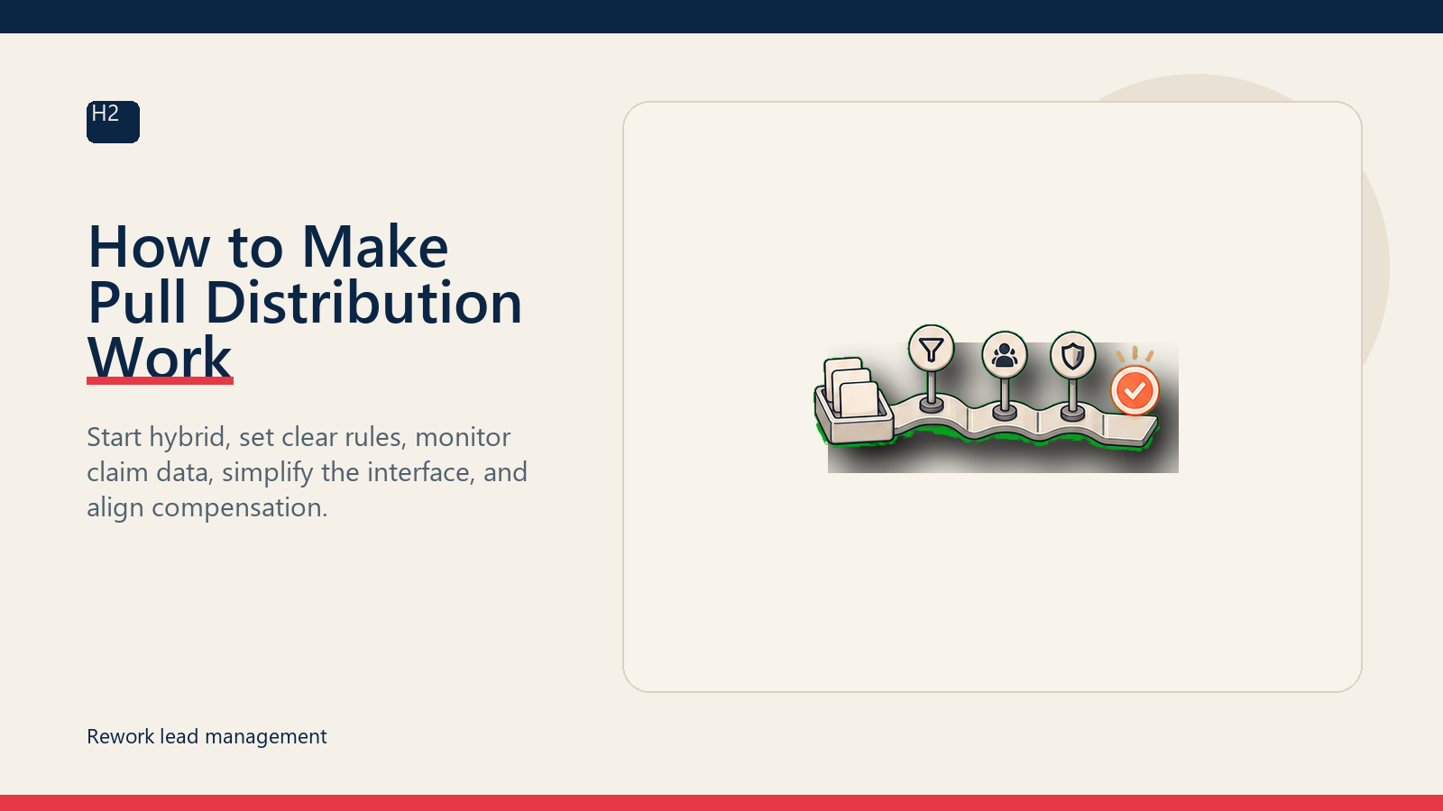 How to Make Pull Distribution Work