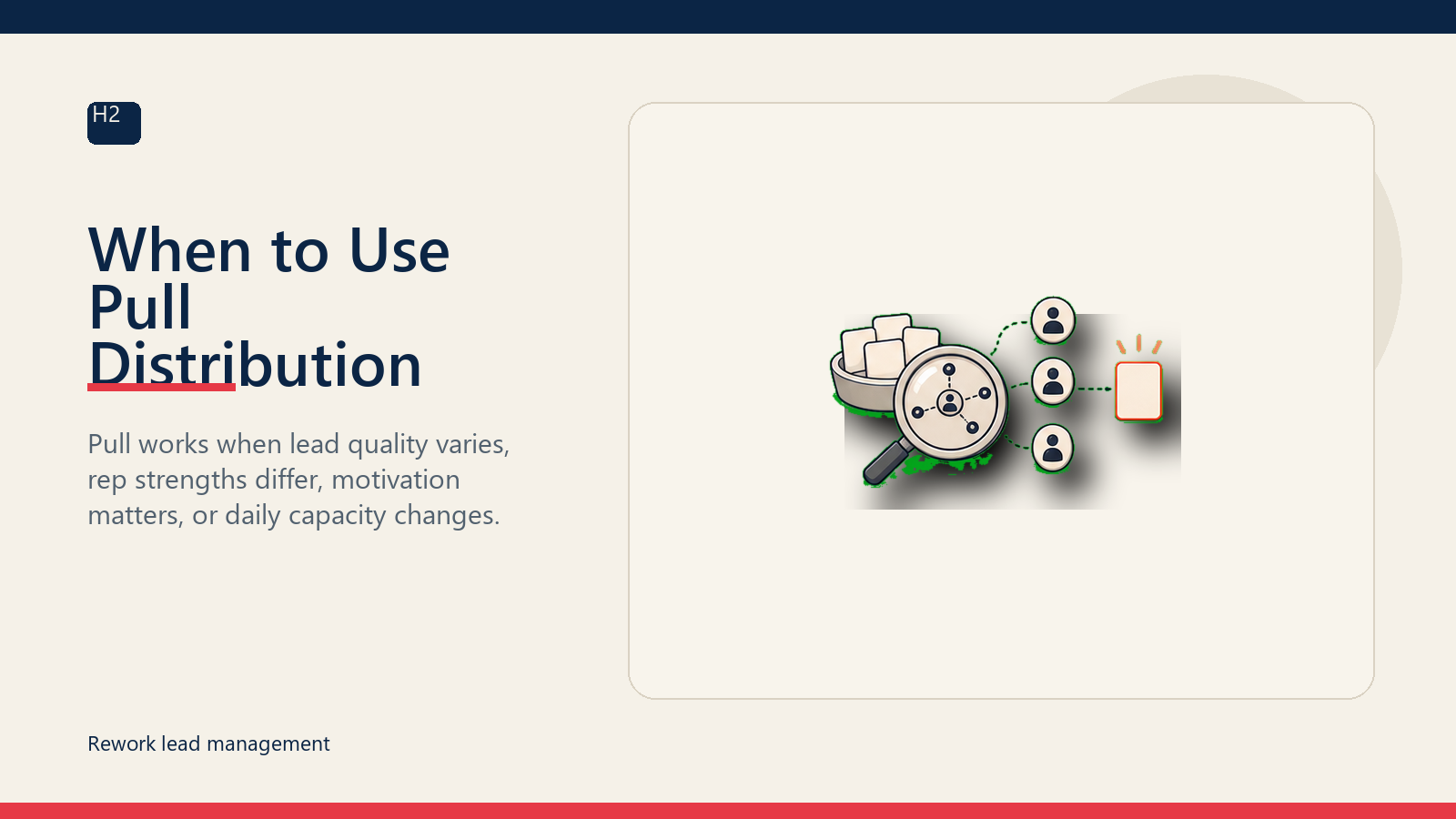 When to Use Pull Distribution