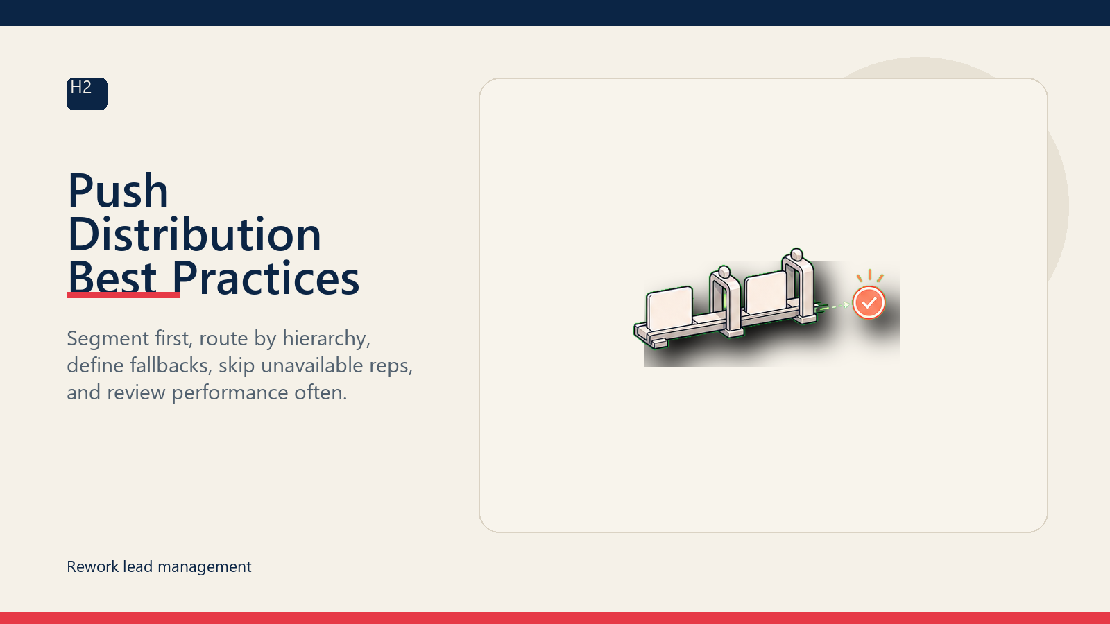 Push Distribution Best Practices