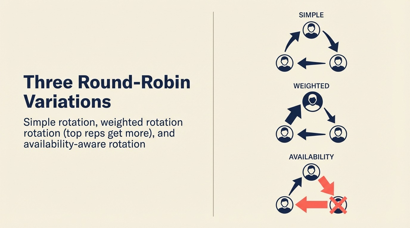 Drei Round-Robin-Varianten
