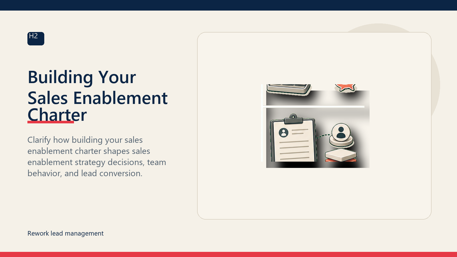 Building Your Sales Enablement Charter