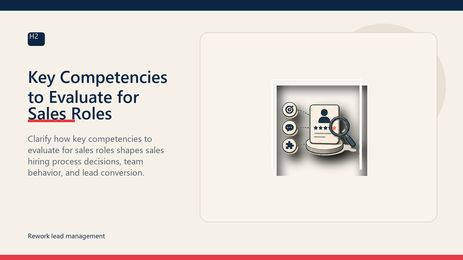 Key Competencies to Evaluate for Sales Roles