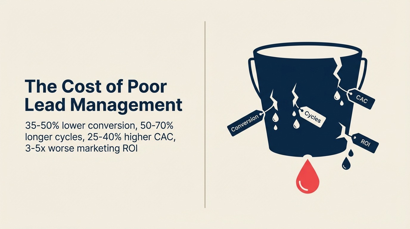 Kos Pengurusan Lead yang Lemah