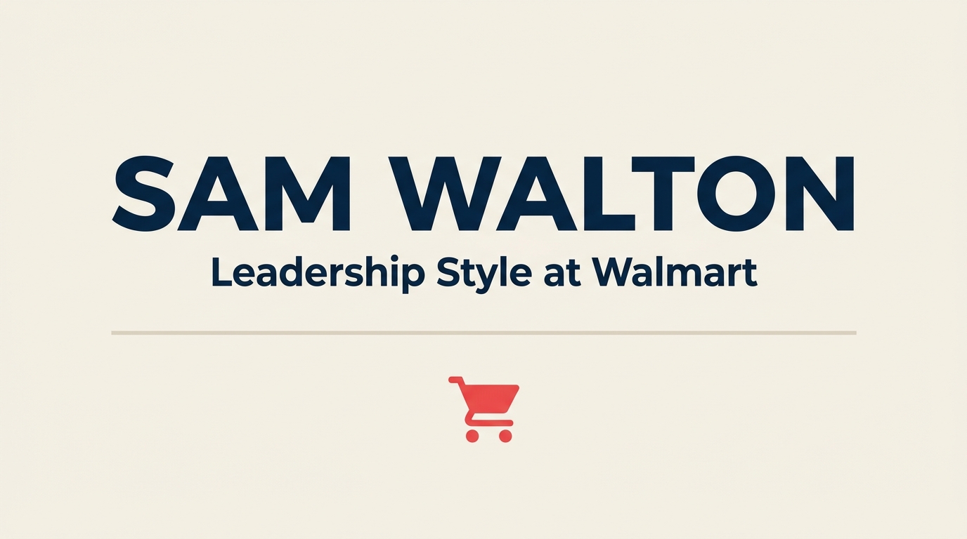 Sam Walton gathering frontline insight and frugal operating ideas to strengthen a broad retail network