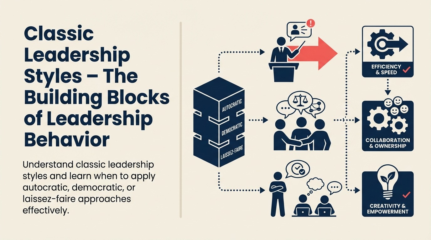 Gaya Leadership Klasik – Asas Tingkah Laku Leadership