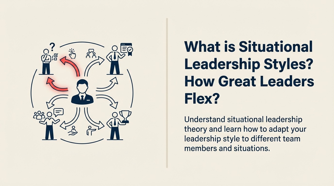 Apa itu Situational Leadership Styles? Bagaimana Leader Hebat Flex?
