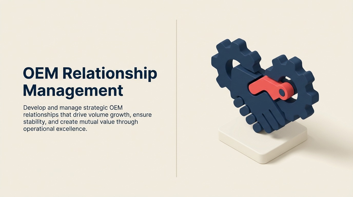 OEM Relationship Management: Membangun Kemitraan Manufaktur Strategis