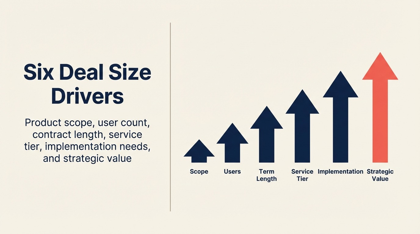 Los Seis Impulsores del Tamaño de Deal