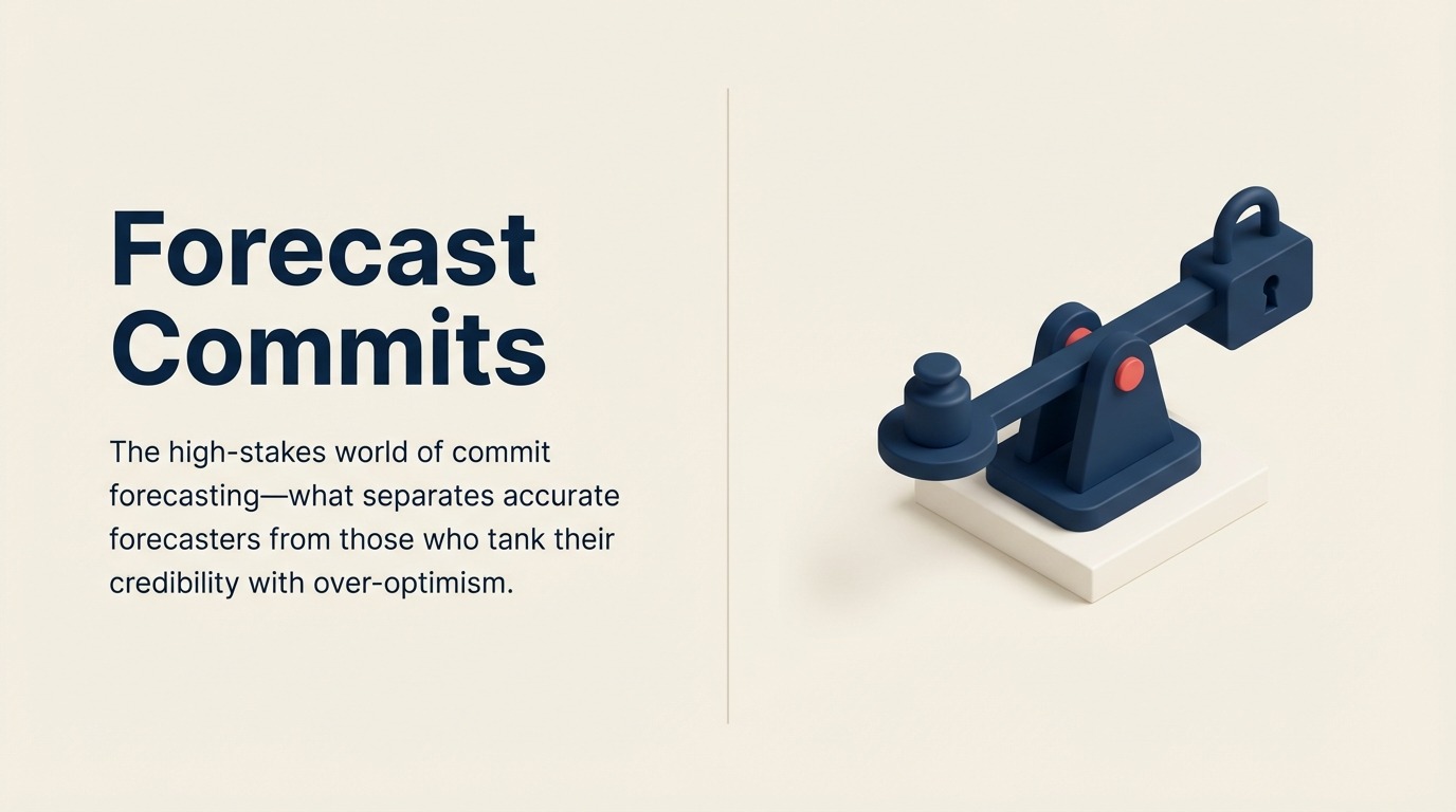 Forecast Commits: Umsatz-Commitments treffen und managen - 2026 Leitfaden