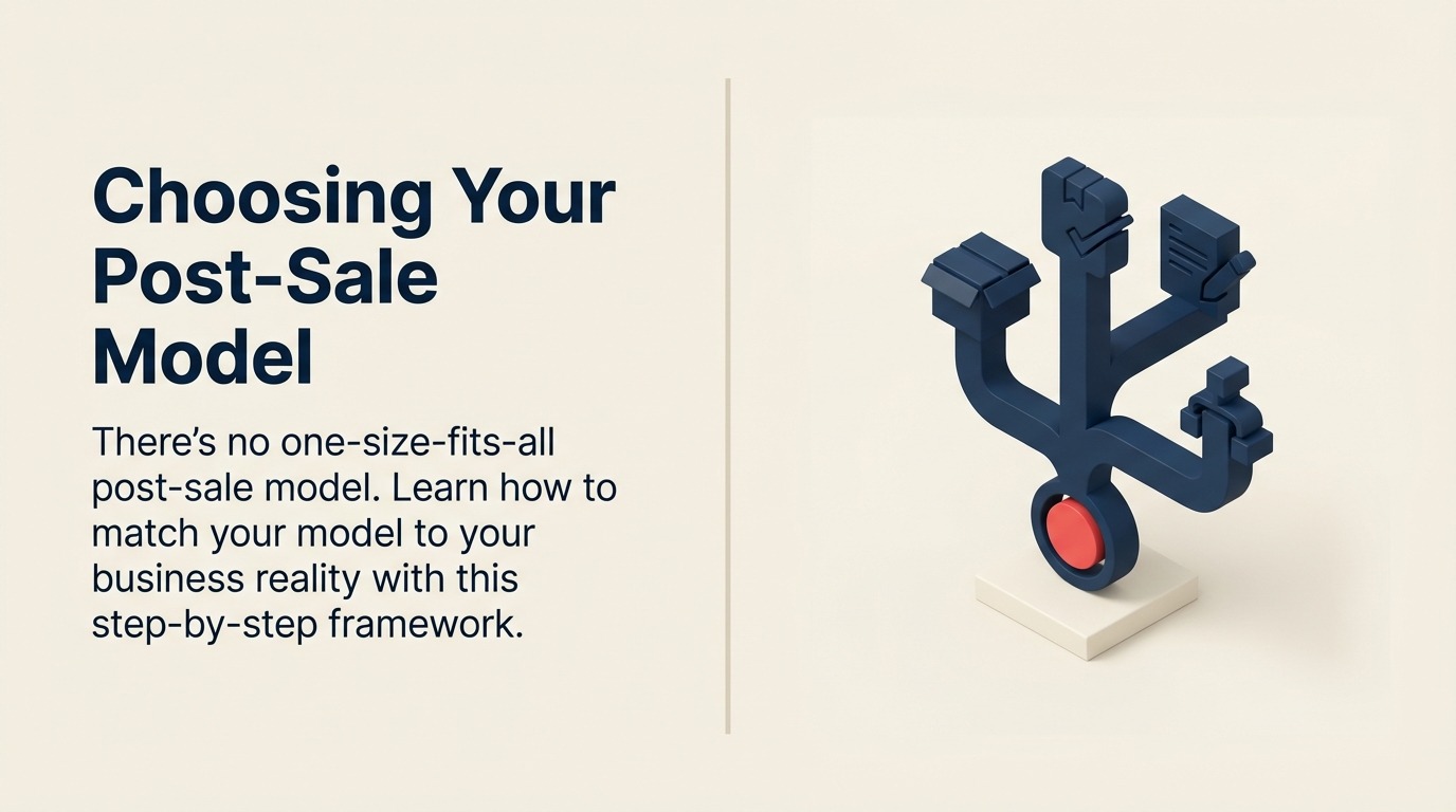 Elegir Su Modelo Post-Sale: Un Framework de Decisión para Líderes CS - 2026