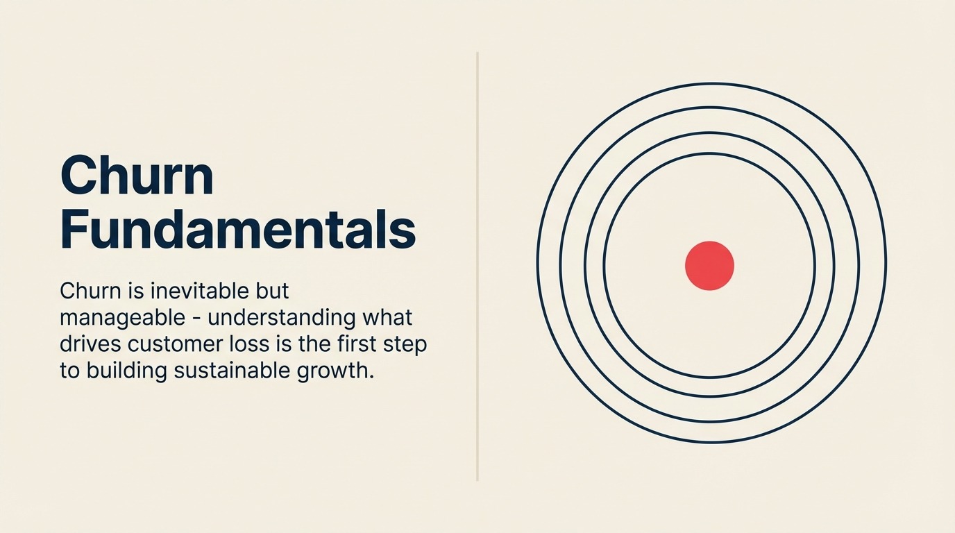Churn-Grundlagen: Kundenverlust verstehen und managen - 2026 Guide