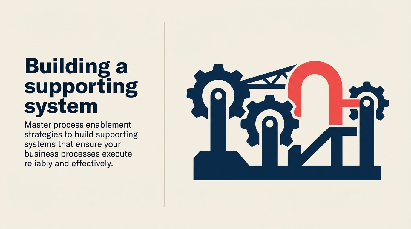 Construindo um sistema de suporte: O que todo processo precisa para funcionar efetivamente