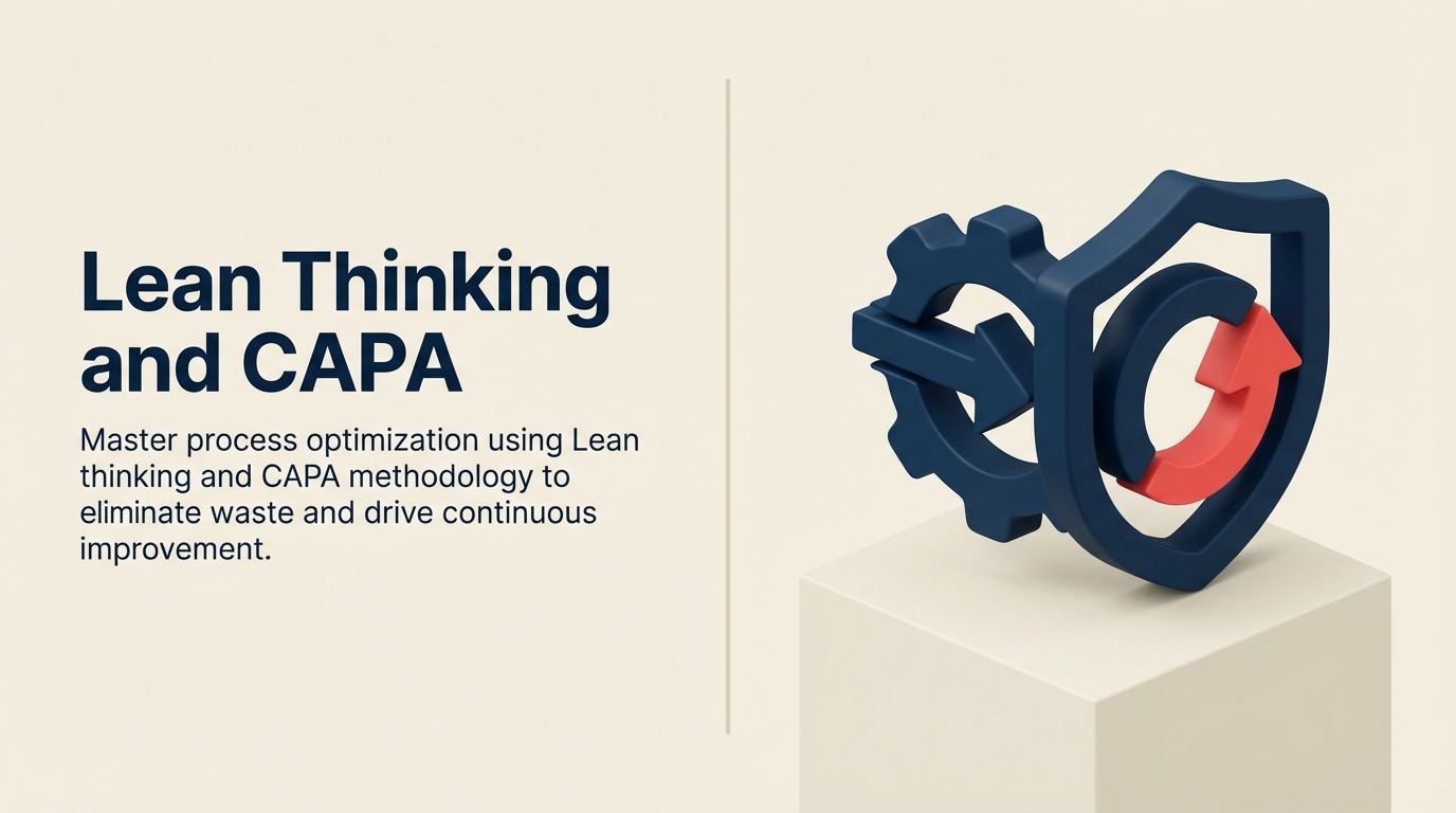 Lean Thinking e CAPA: Seu manual para excelência contínua de processos