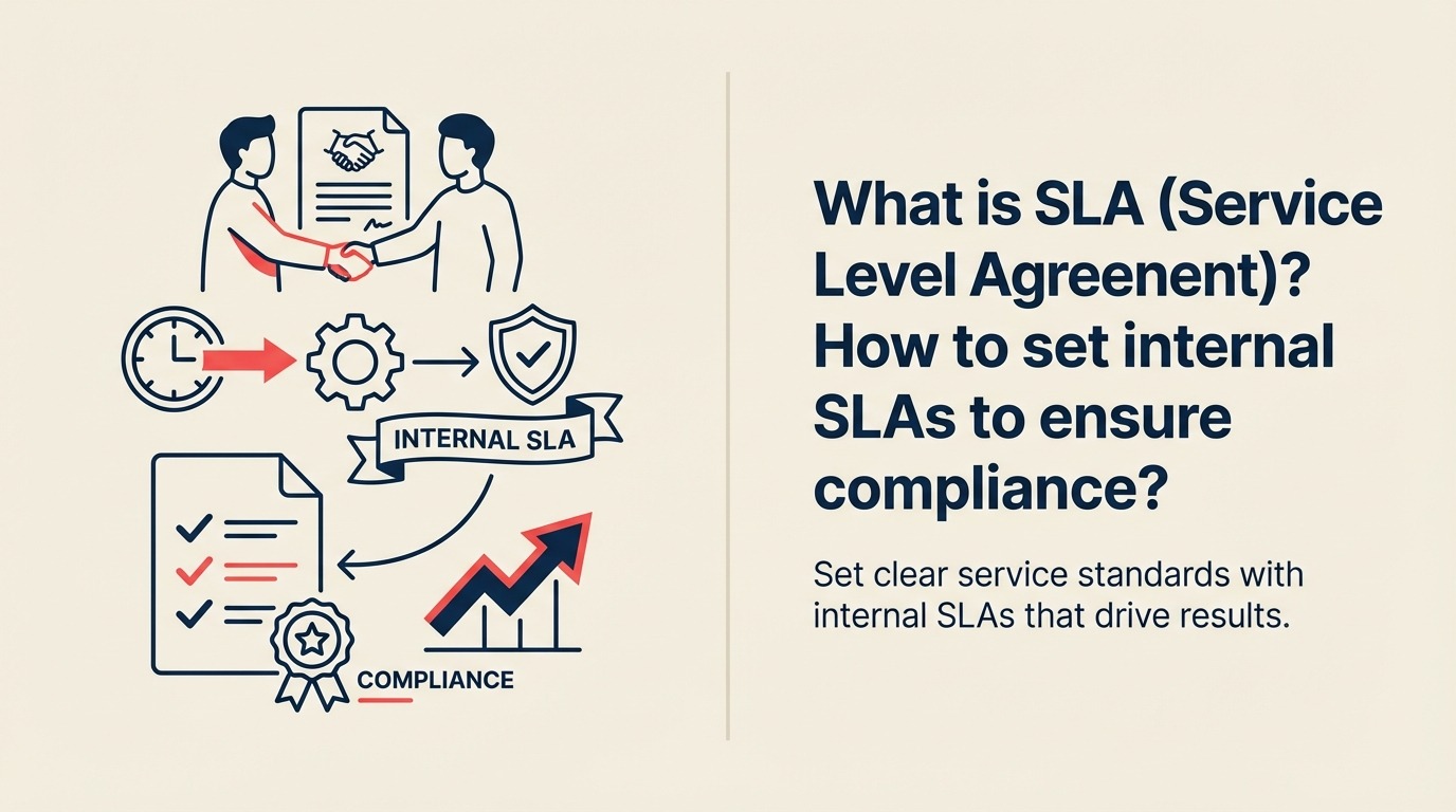 Apa itu SLA (Service Level Agreement)? Cara mengatur internal SLAs untuk memastikan compliance?