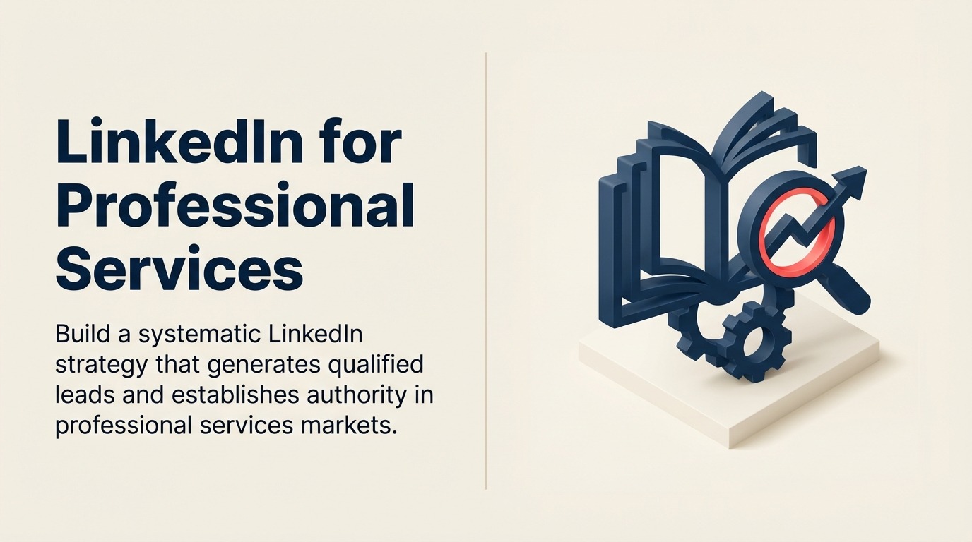LinkedIn para Servicios Profesionales: Estrategia de Perfil a Pipeline