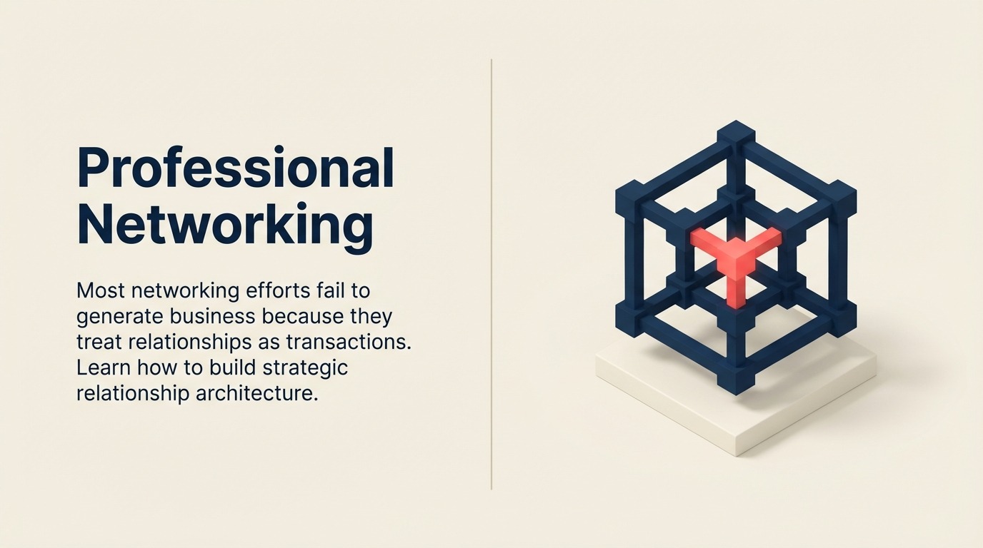 Professional Networking: Membangun Hubungan Strategis Yang Pandu Pertumbuhan