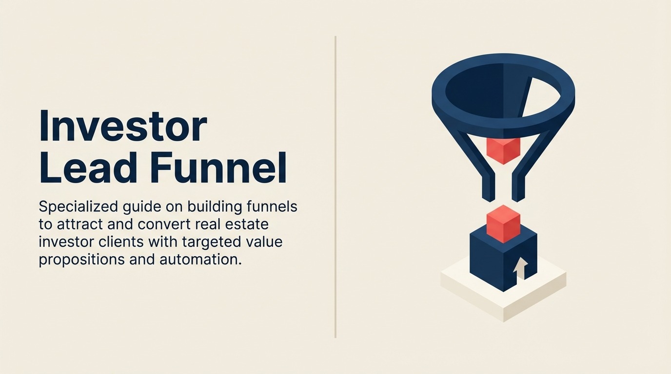Investor Lead Funnel: Immobilieninvestoren gewinnen und konvertieren