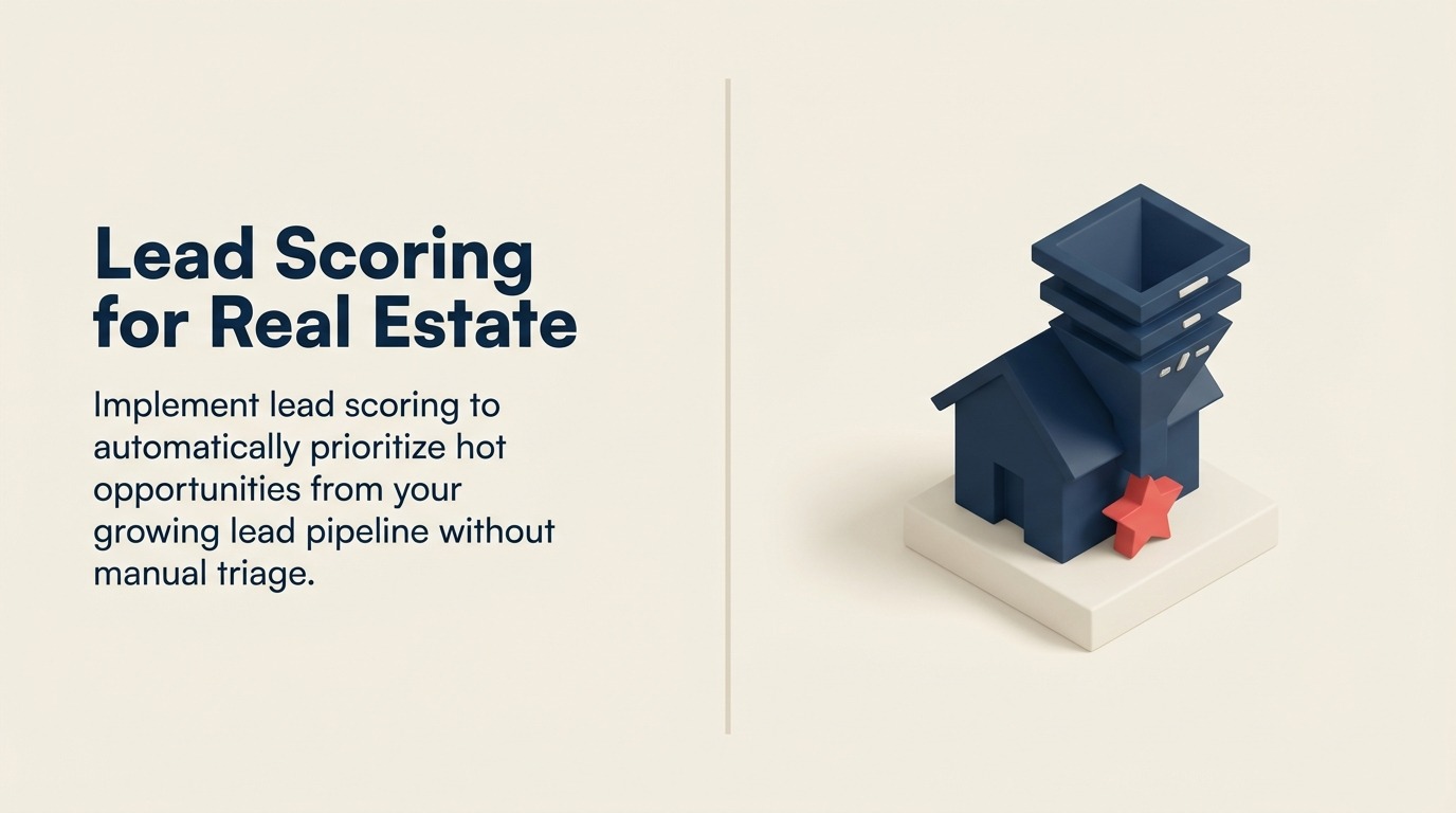Lead Scoring para Bienes Raíces: Sistemas de Priorización Automatizados