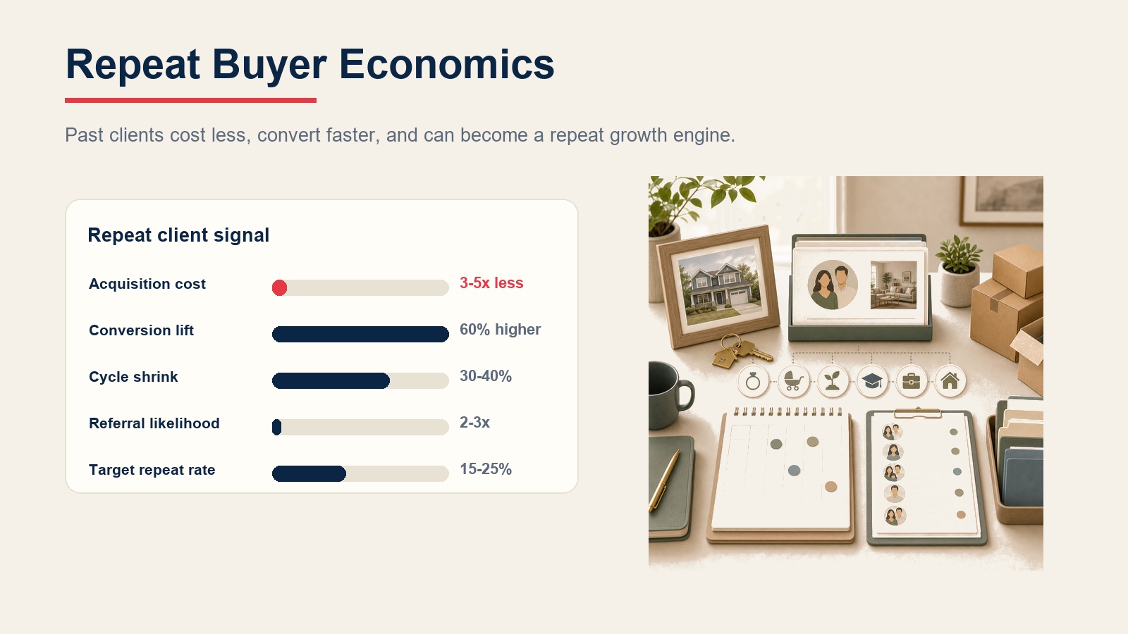 Repeat buyer economics and conversion benchmarks
