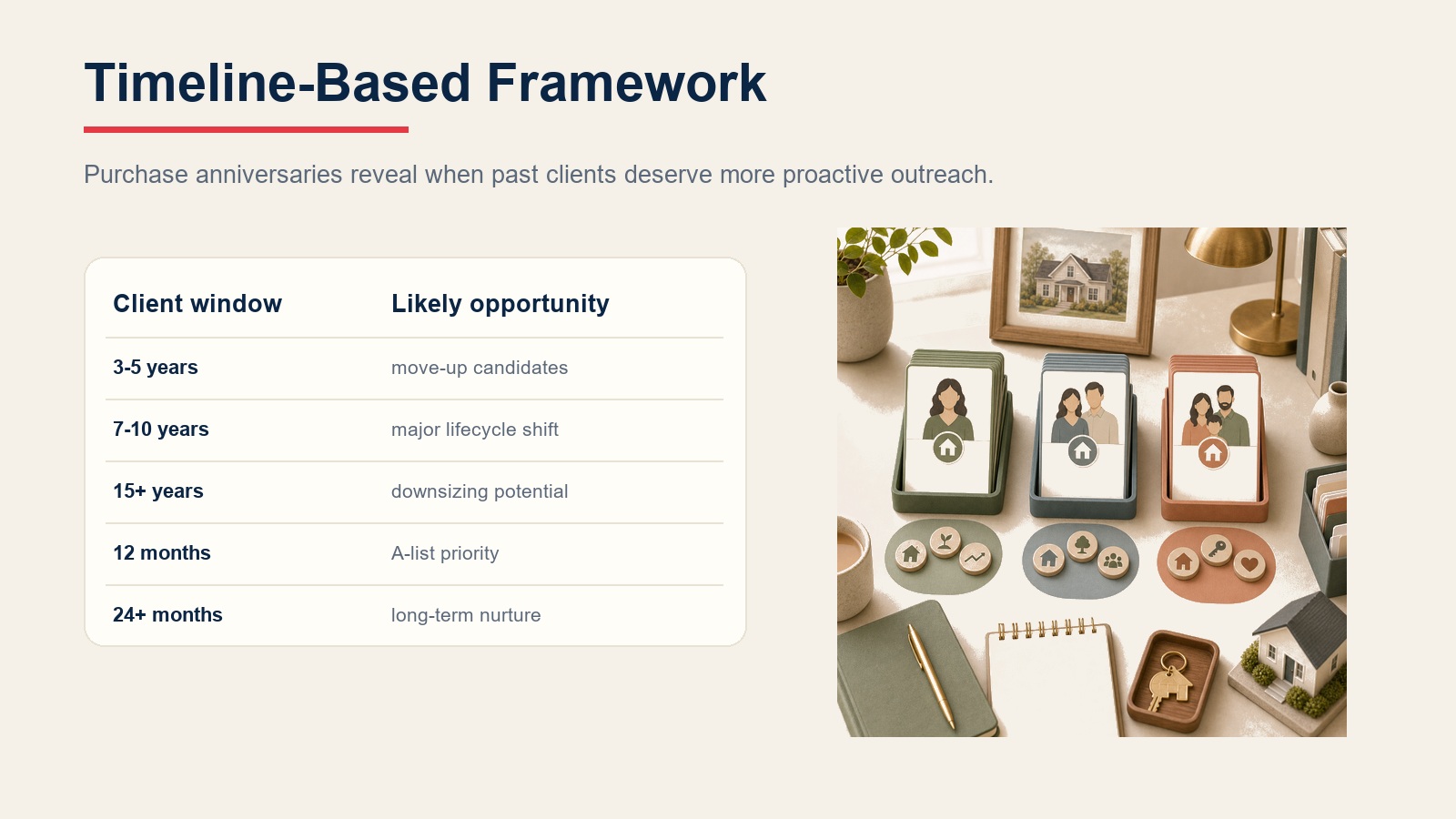 Timeline-based repeat buyer identification framework