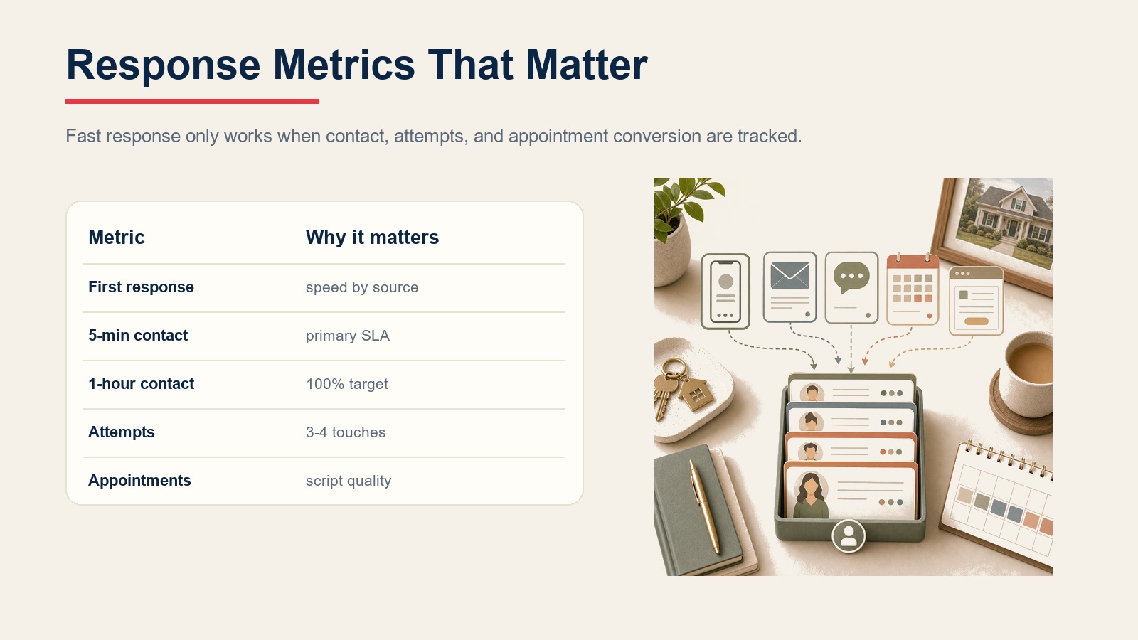 Speed to lead response metrics that matter