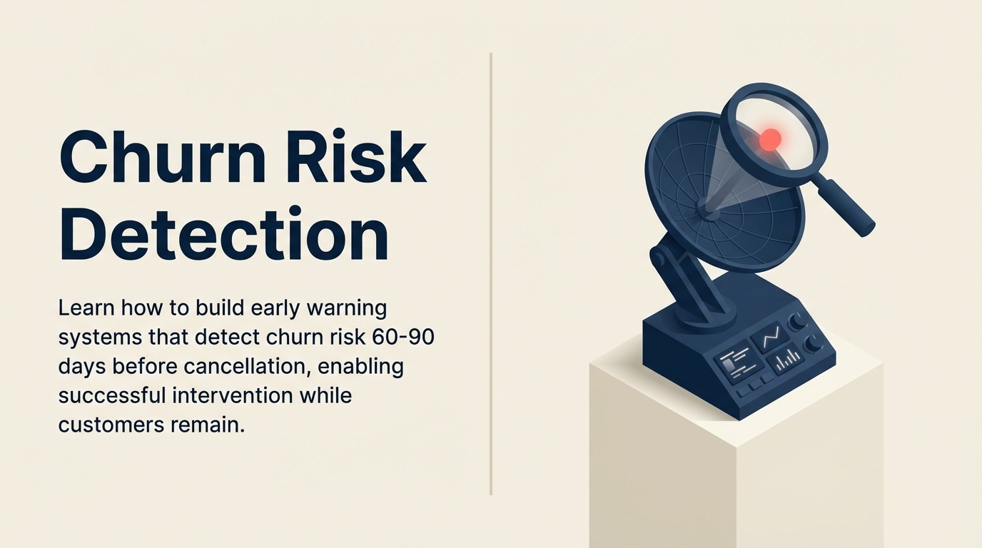 顧客チャーンリスク検出：早期警告システムを通じた能動的な対応