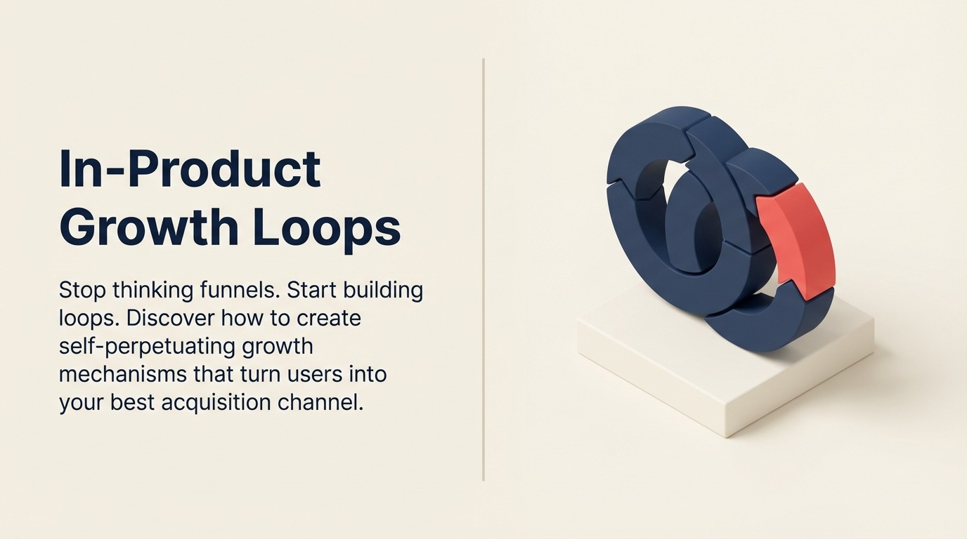 Gelung Pertumbuhan Dalam Produk: Membina Akuisisi Pengguna Berkelanjutan Sendiri - Panduan 2026