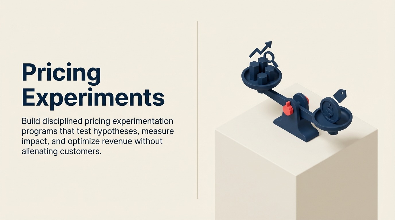 Pricing Experiments: Der Weg zu optimalem Umsatz durch systematisches Testen - 2026 Leitfaden