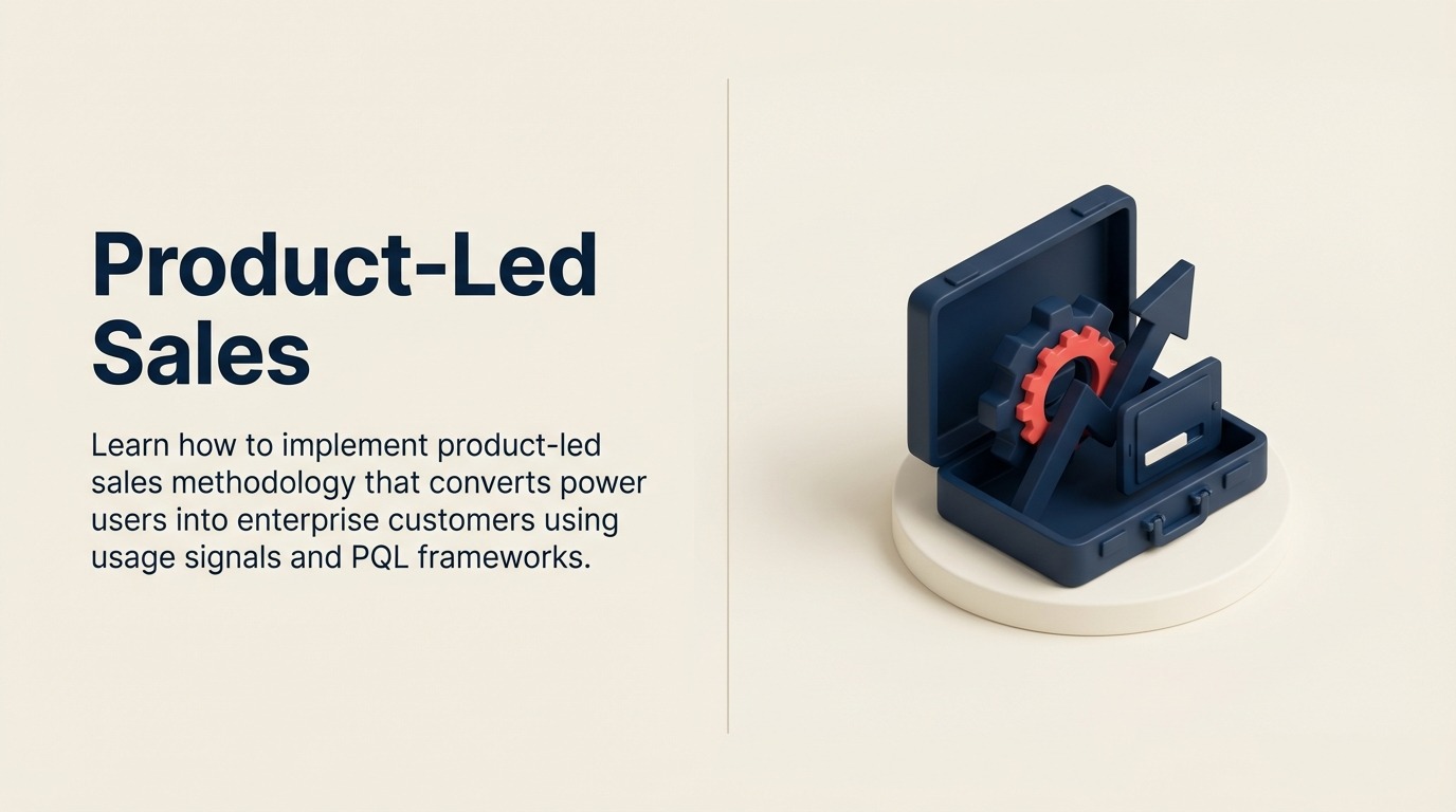 Product-Led Sales: Mengkonversi Power User Menjadi Pelanggan Enterprise - Panduan 2026