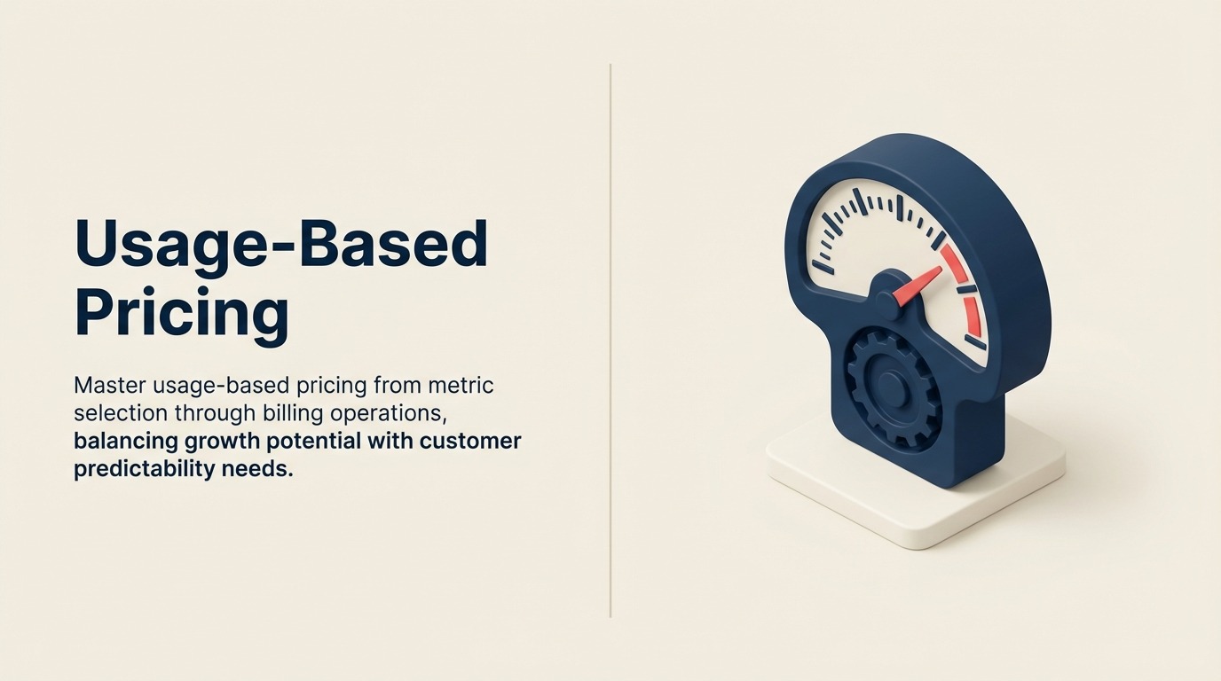 Harga Berasaskan Penggunaan: Menyelaraskan Hasil dengan Nilai Pelanggan - Panduan 2026