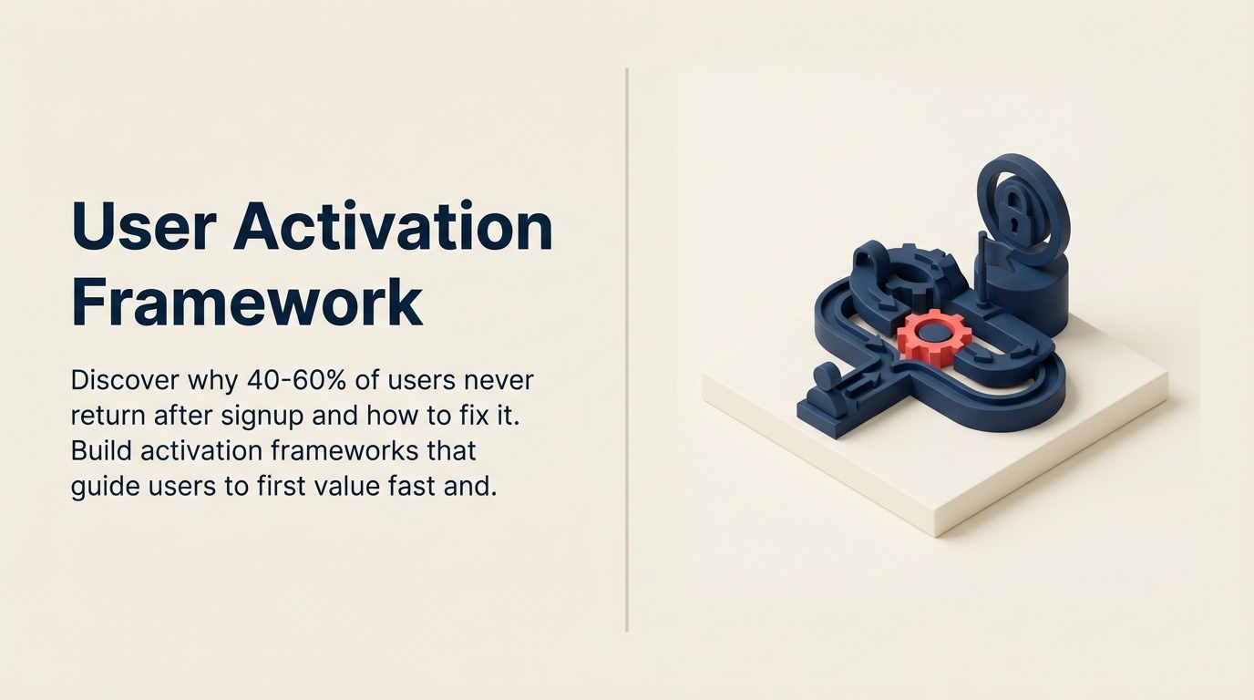 Framework de Ativacao de Usuario: Levando Usuarios ao Primeiro Valor Rapido