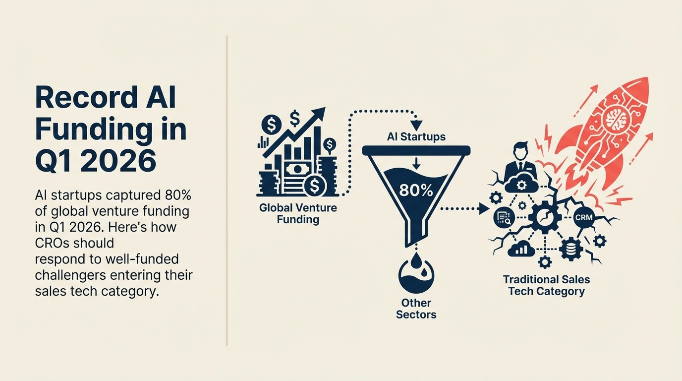 Record AI Funding in Q1 2026: What It Means for Your Sales Stack and Your Competitors
