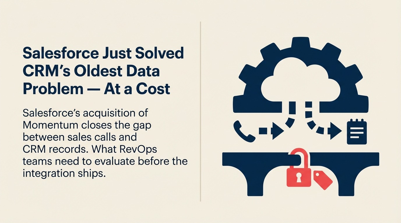 Salesforce Just Solved CRM's Oldest Data Problem — At a Cost
