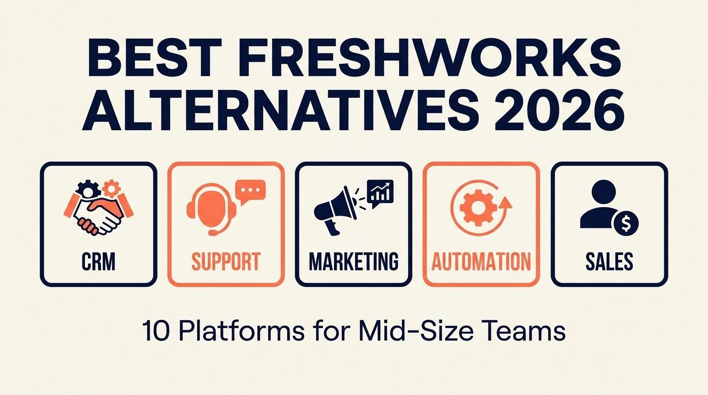 Best Freshworks Alternatives 2026 comparison guide for mid-size teams