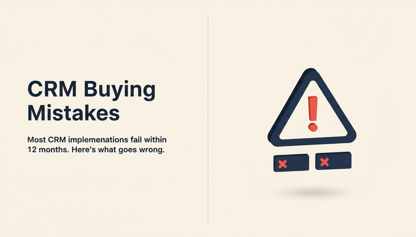 CRM Buying Mistakes to Avoid