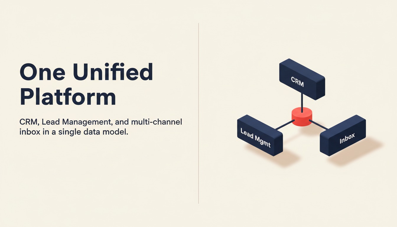 1. Rework: Unified CRM + Lead Management + Multi-Channel Inbox for Mid-Size Ops